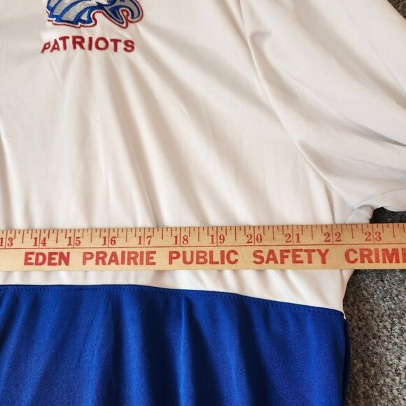 New England Patriots 1/4 Zip Pull Over Holloway Dry Excel Shirt Mens Size XL - Picture 3 of 9